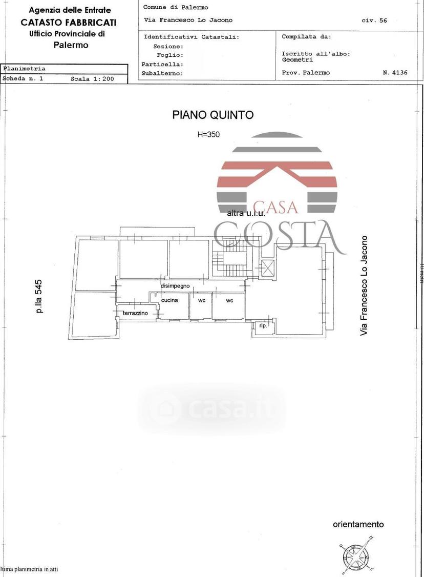Appartamento in Via Francesco Lo Jacono 56 — foto 42 di 49