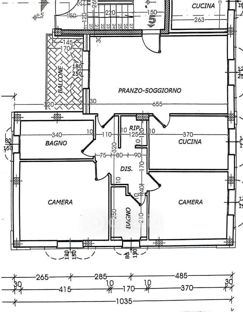 Trilocale in Quartiere Don Reverberi 49 — foto 36 di 39