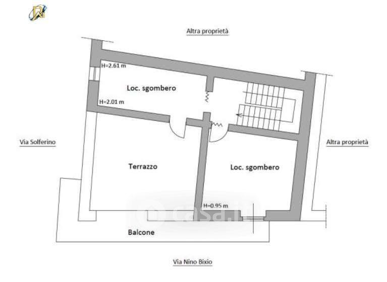 Quadrilocale in Via Nino Bixio 16 — foto 23 di 36