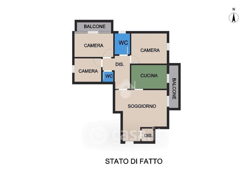 Quadrilocale in Via San Martino 9 — foto 11 di 15