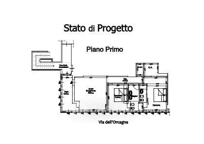 Quadrilocale in Via Orcagna