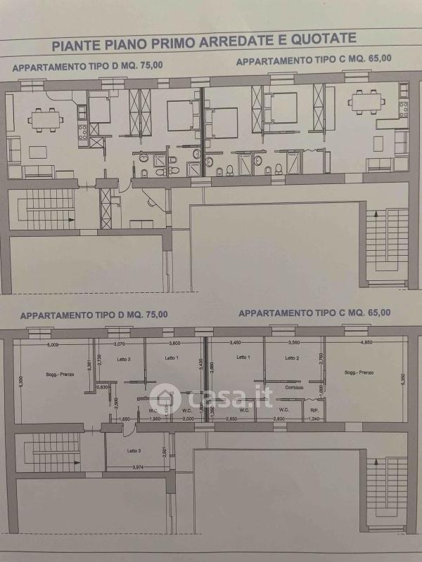 Trilocale in Corso Umberto I 147