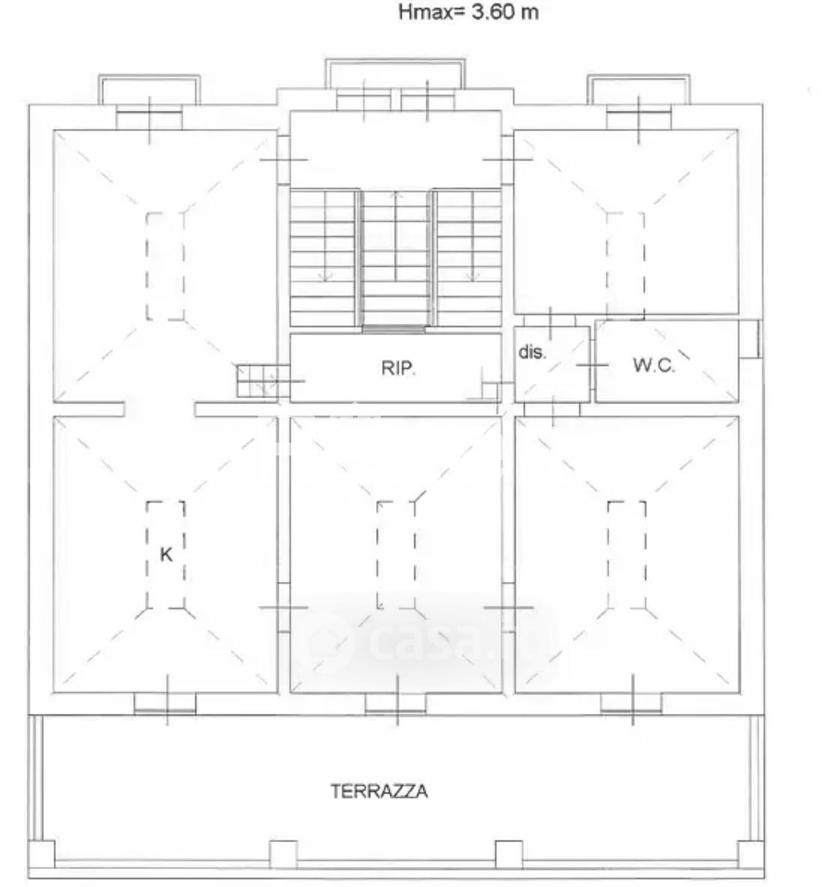 Quadrilocale in Piazza Caduti 8 — foto 24 di 27