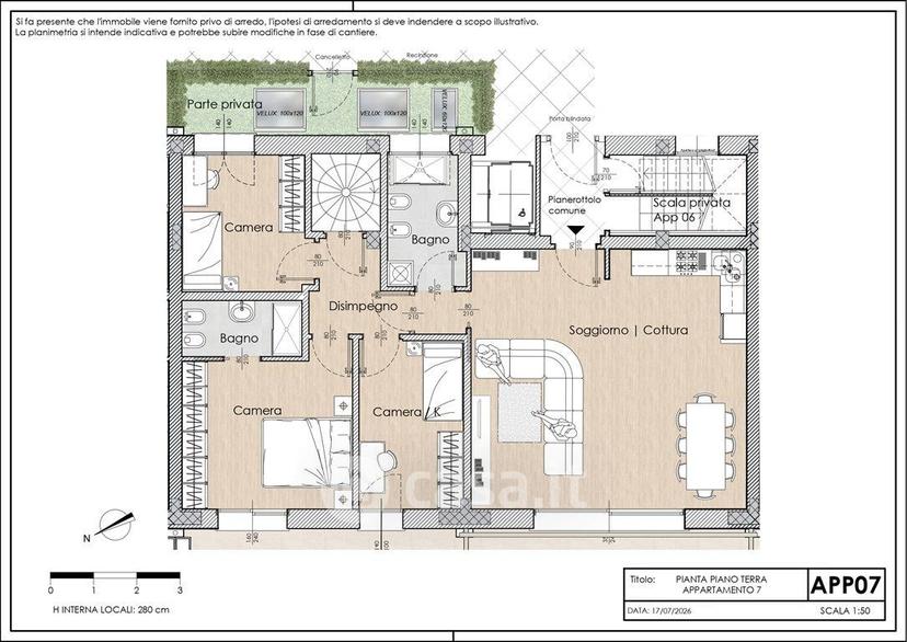 Appartamento in Via Flavio Gioia 26 — foto 10 di 35