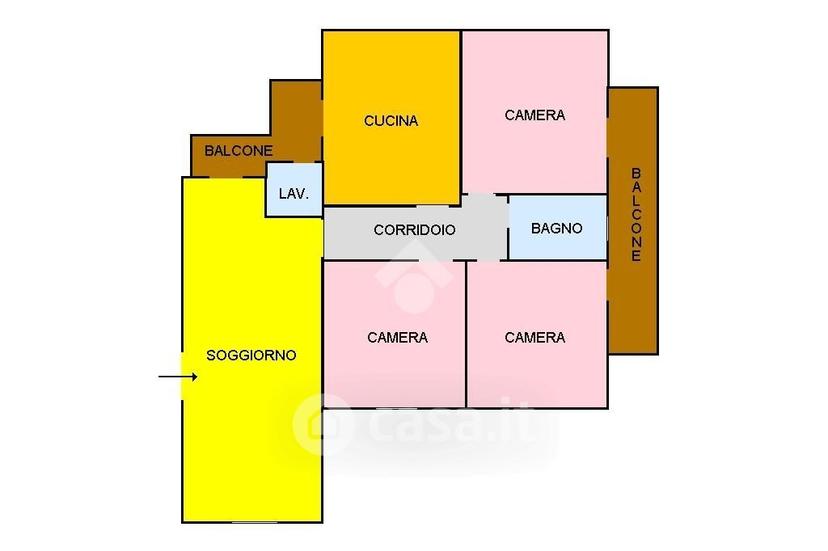Quadrilocale in Via Antonino Cutroneo 33 — foto 16 di 18