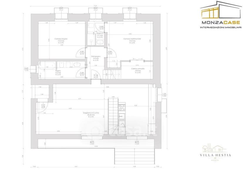 Villa in Via Biffi Levati 8 — foto 8 di 16