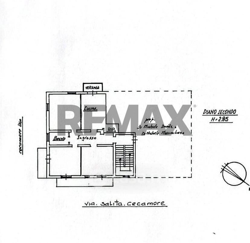 Quadrilocale in Salita Cecamore 6 — foto 12 di 24