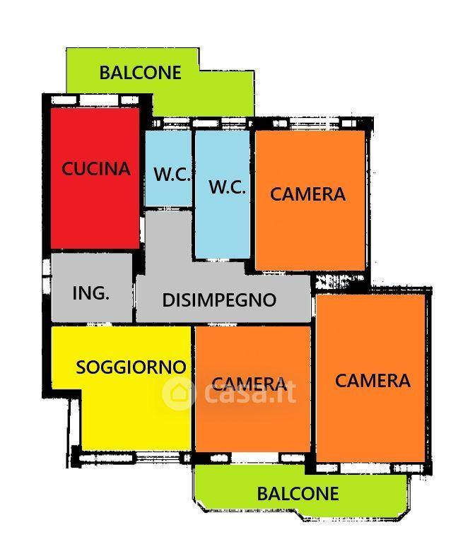 Quadrilocale in Via Pacevecchia — foto 4 di 19