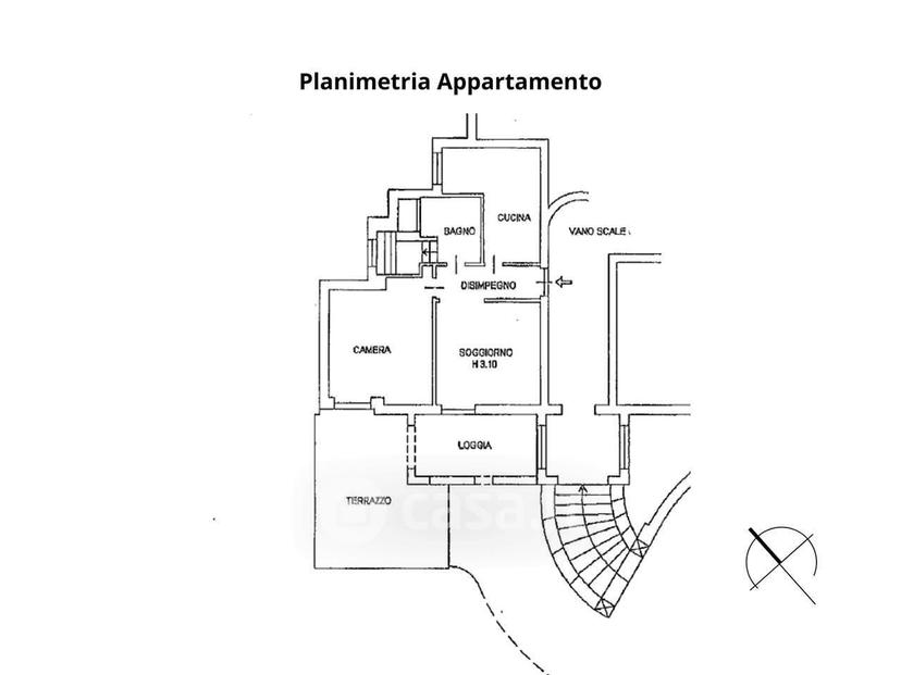 Trilocale in Via Privata Parco Casana 29