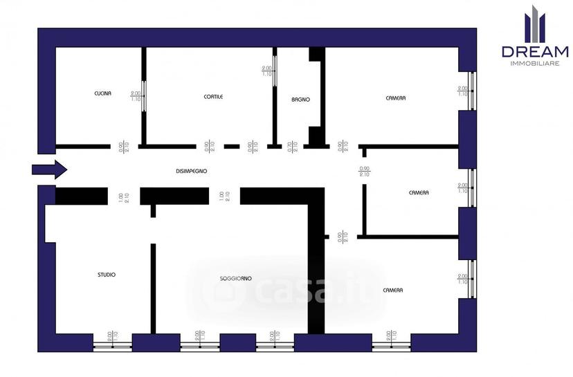 Appartamento in Via Volturno 29 — foto 6 di 23