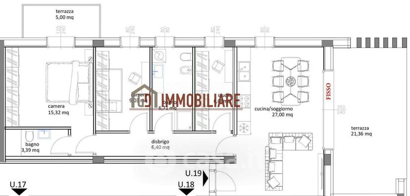 Quadrilocale in Via Nazario Sauro 16 — foto 8 di 14