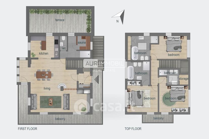 Appartamento in Via San Corbiniano 11 — foto 8 di 24