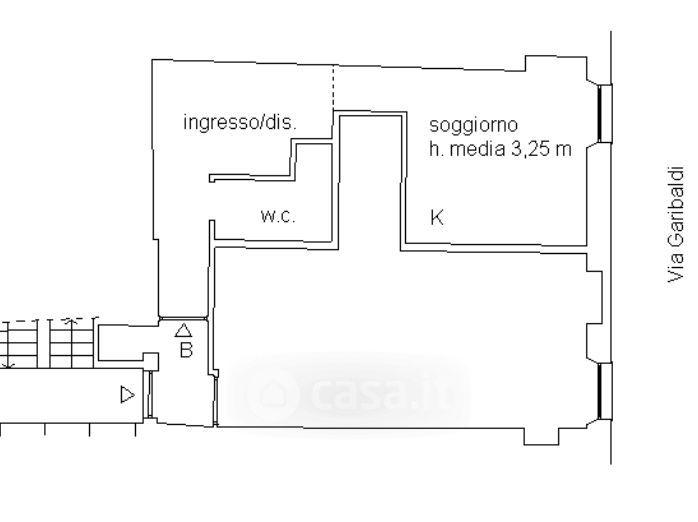 Monolocale in Via Giuseppe Garibaldi — foto 17 di 33
