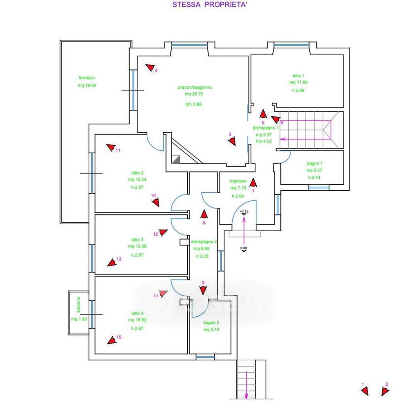 Villa in Via Albert Bruce Sabin — foto 17 di 27