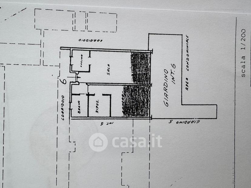 Trilocale in Via Padre Semeria 518 — foto 11 di 24