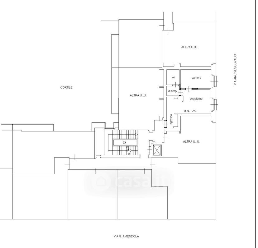 Appartamento in Via dell'Arcivescovado 2 — foto 21 di 26