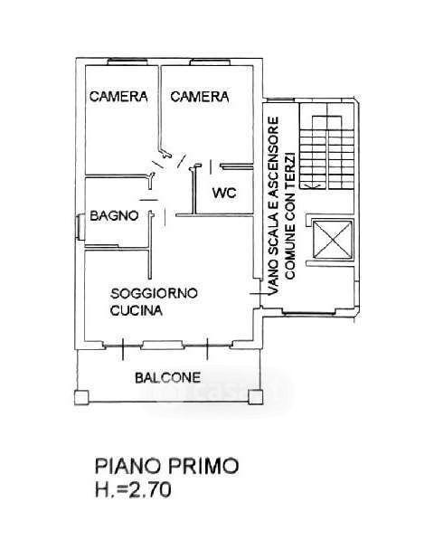 Trilocale in Via Gaggi — foto 21 di 33