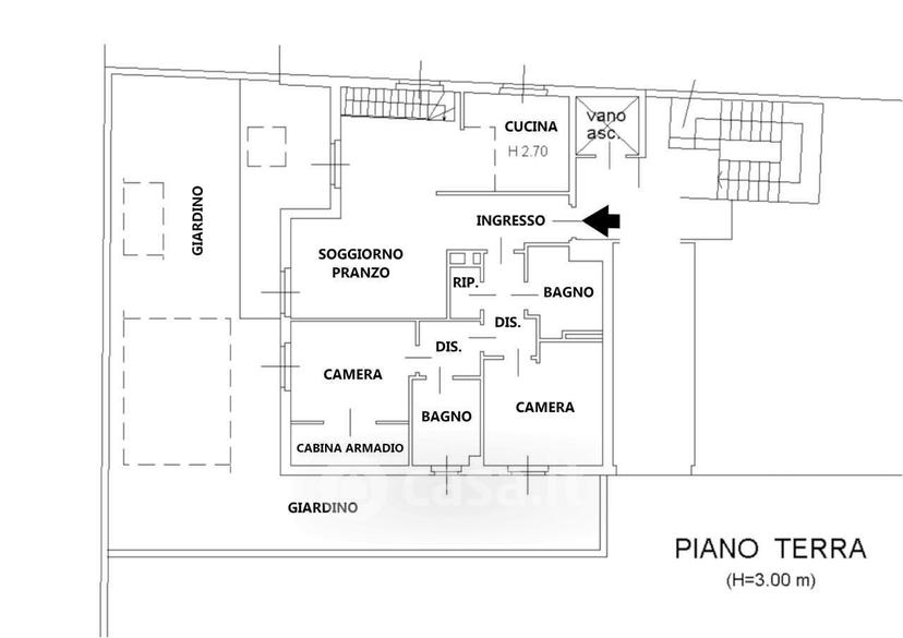 Trilocale in Via Giulio Silva 24 — foto 24 di 35