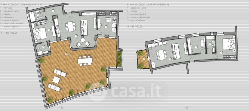 Trilocale in Via Lagorio 25 — foto 14 di 30