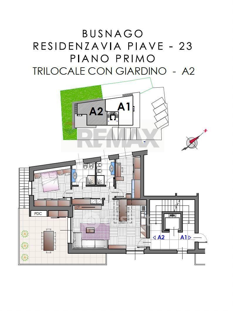 Trilocale in Via Piave 23 — foto 8 di 51