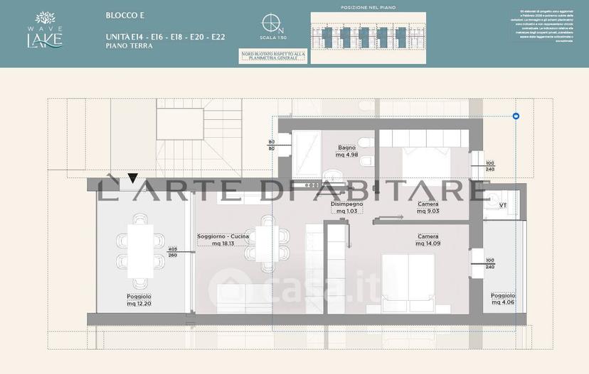 Trilocale in Via del Zocco 38 — foto 25 di 27