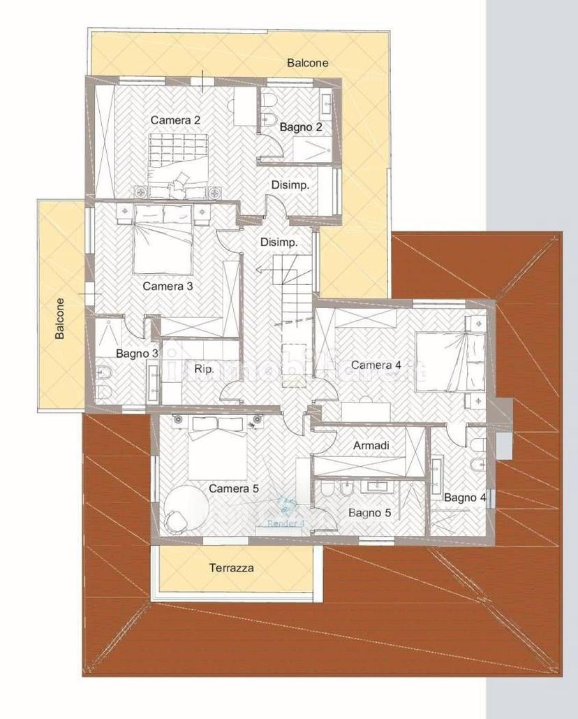Villa in Via Cesare Battisti 56 — foto 4 di 17