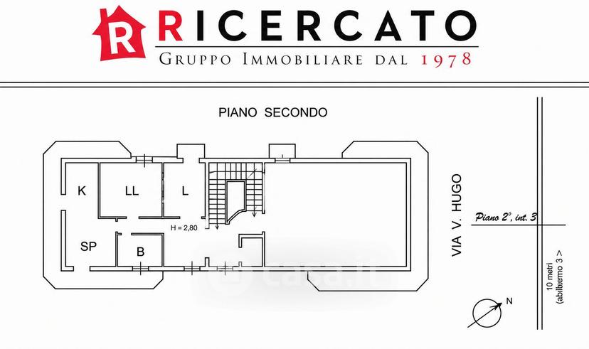 Quadrilocale in Via Francesco Petrarca 11 — foto 27 di 52