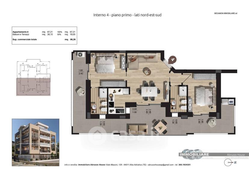 Quadrilocale in Via Firenze 67 — foto 21 di 23