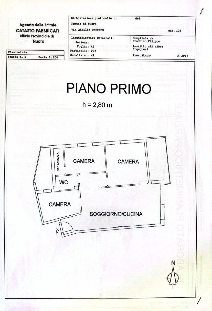 Quadrilocale in Via Attilio Deffenu 123 — foto 7 di 18
