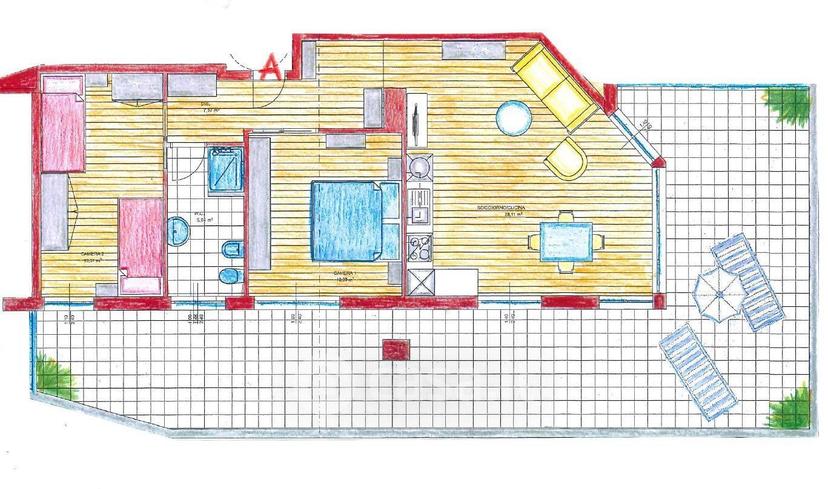 Trilocale in Corso Italia — foto 2 di 6