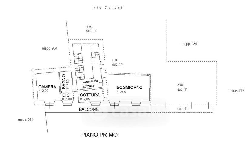 Trilocale in Via Enrico Caronti — foto 12 di 20