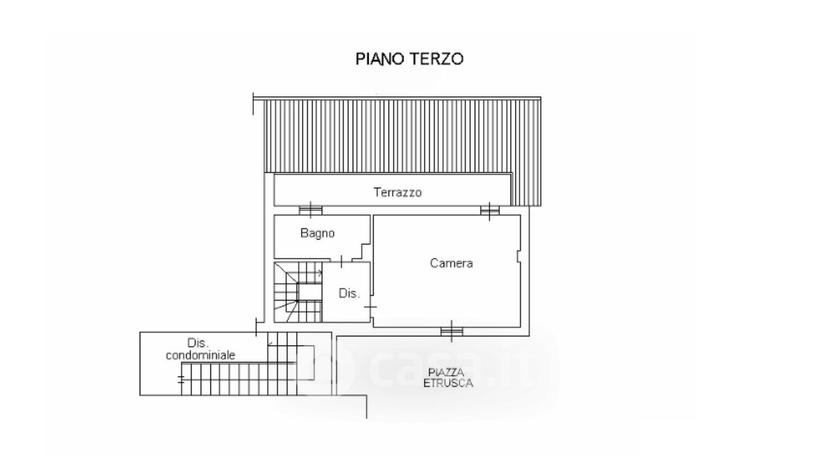 Trilocale in Piazza Etrusca 6 — foto 6 di 32