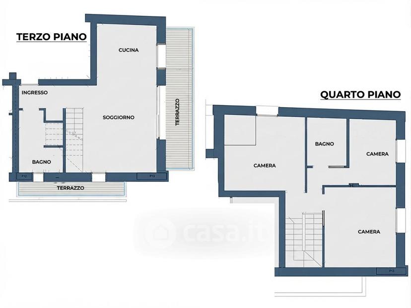 Quadrilocale in Piazzale Vittorio Emanuele II — foto 10 di 21