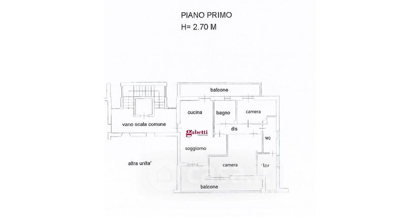 Trilocale in Via Carlo Cattaneo — foto 19 di 26