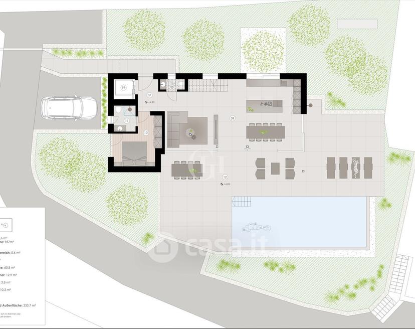 Villa in Via Gioacchino Rossini — foto 12 di 41