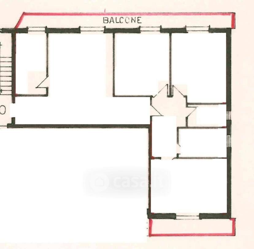 Quadrilocale in Via Luigi Casartelli 17