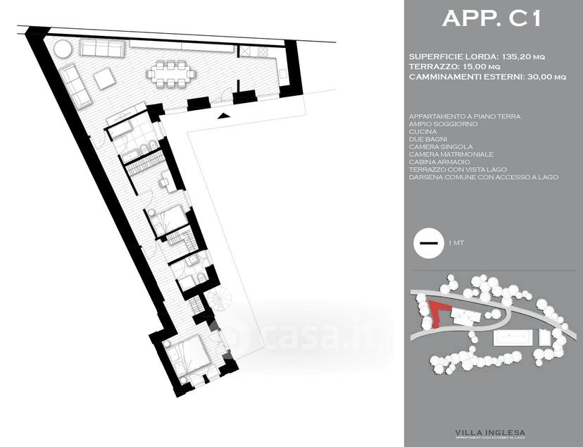 Quadrilocale in Via Fava — foto 16 di 20