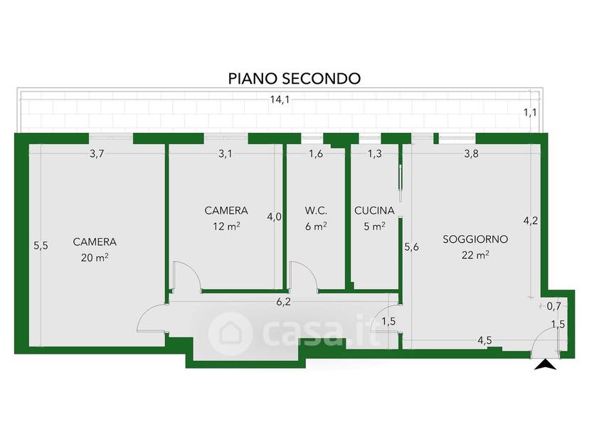 Trilocale in Via della Resistenza 2 — foto 39 di 86