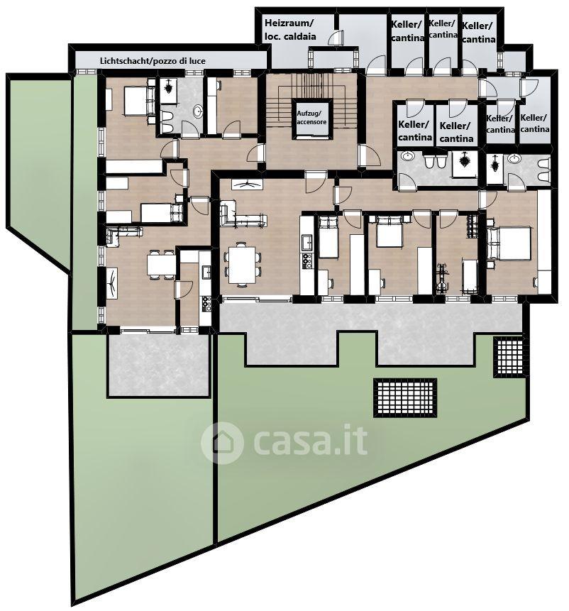 Quadrilocale in Via Rittstein — foto 11 di 12