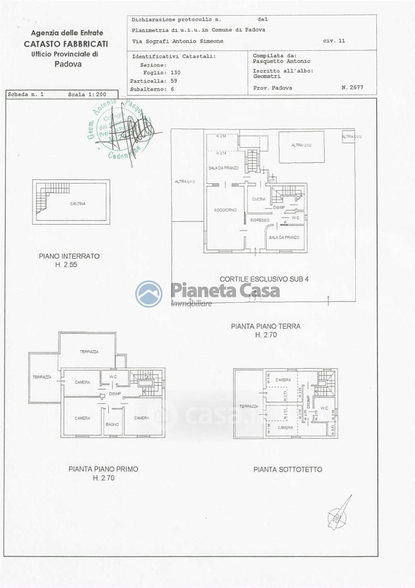 Villa in Via Antonio Simeone Sografi 11 — foto 27 di 33