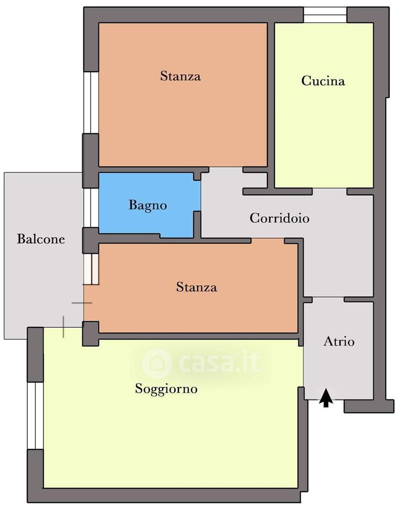Trilocale in Via Giovanni Segantini — foto 13 di 18