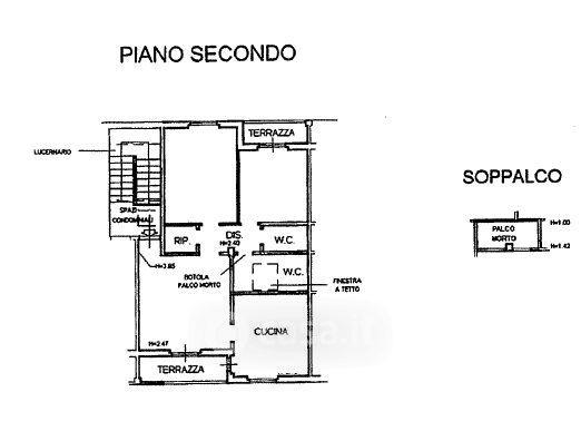 Quadrilocale in Via dell' Olmicino — foto 7 di 24