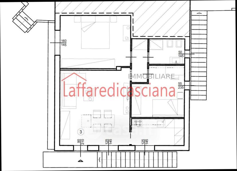 Quadrilocale in Via Dante Alighieri — foto 22 di 33