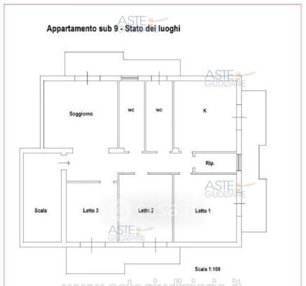 Appartamento in Corso Vittorio Emanuele II — foto 11 di 32