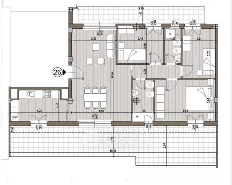 Appartamento in Via Mario Ronzini — foto 27 di 51