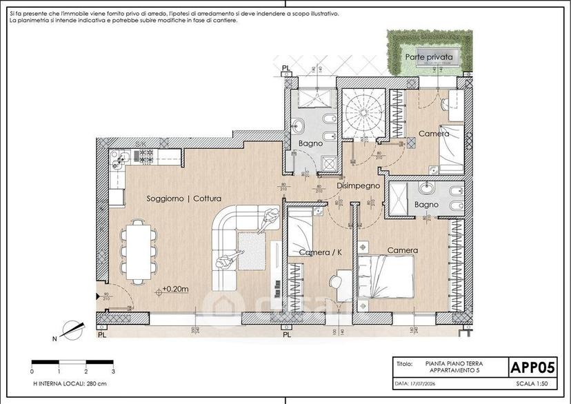 Appartamento in Via Flavio Gioia 26 — foto 59 di 59