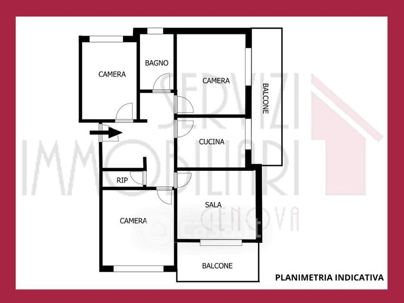 Quadrilocale in Corso Europa — foto 25 di 31