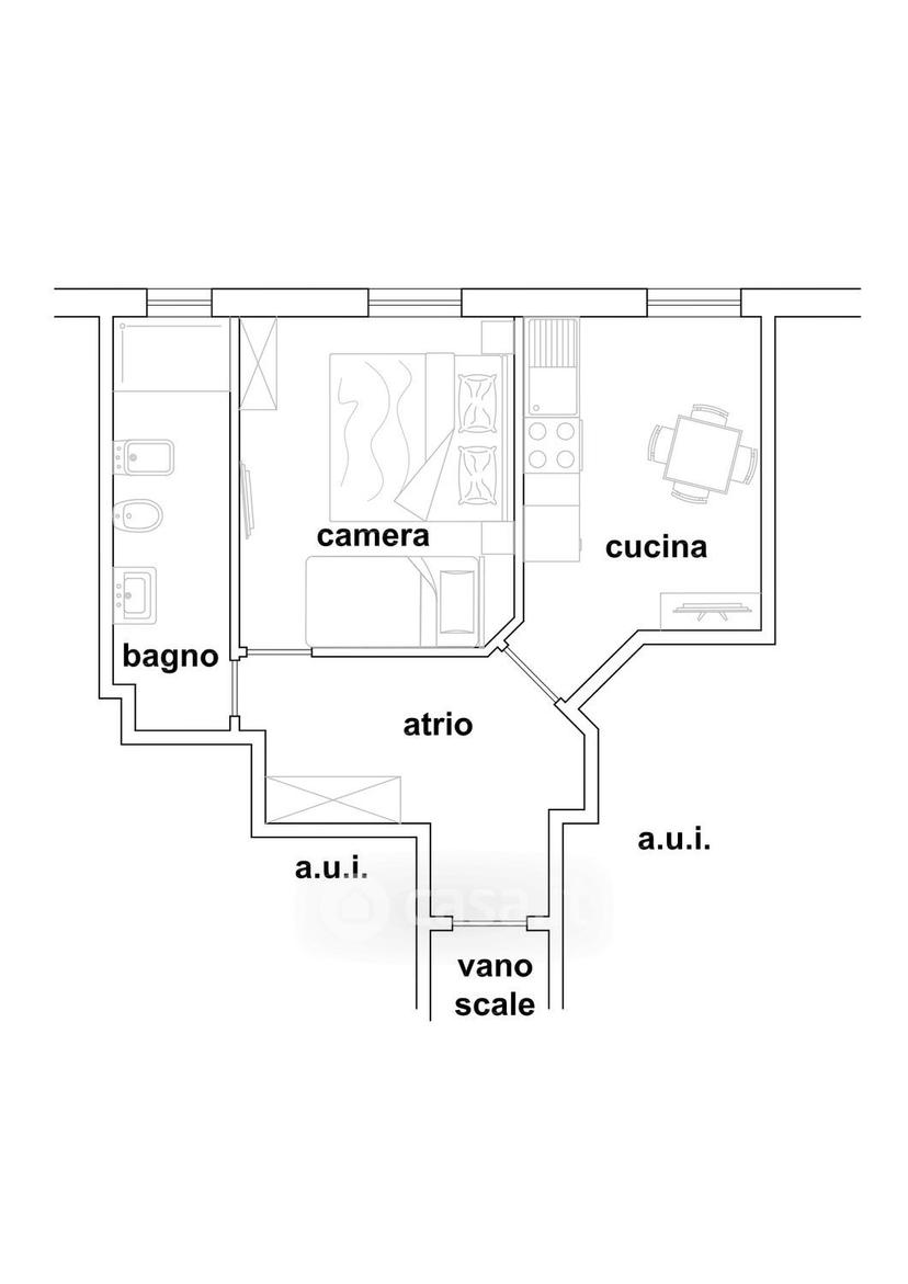 Bilocale in Corso Europa 7 — foto 7 di 8