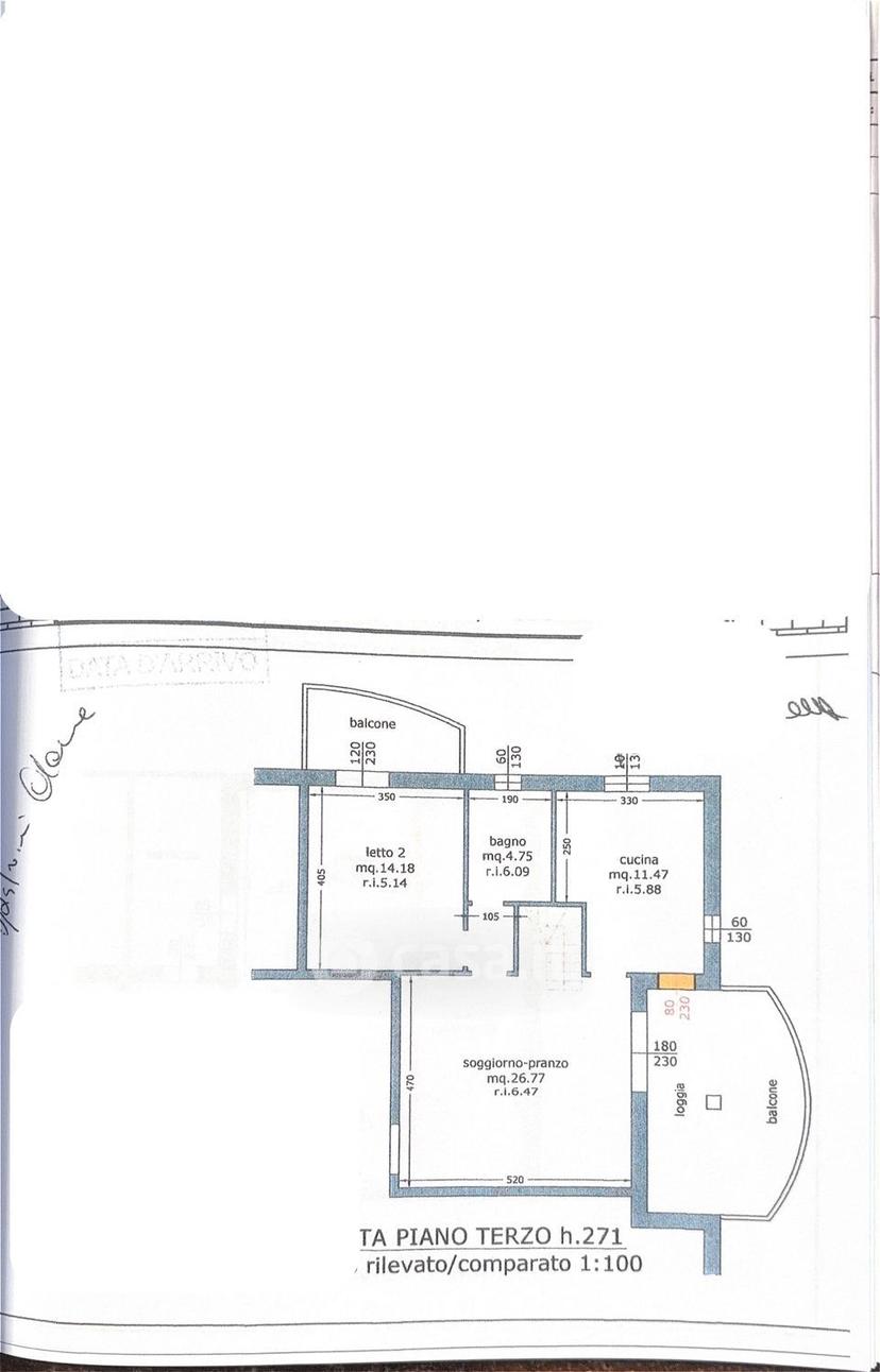 Appartamento in Via Giovanni Pellegrino Dandi