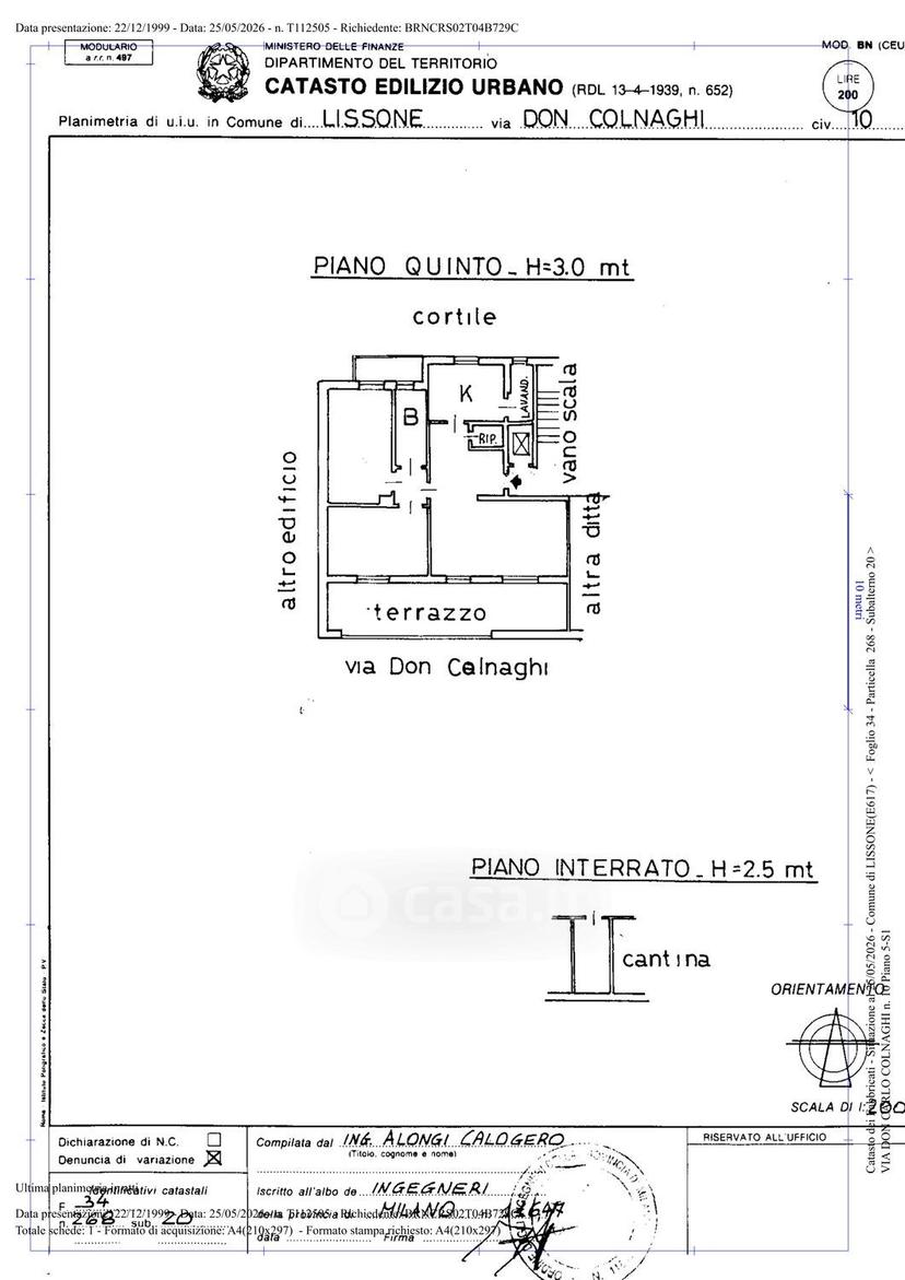 Trilocale in Via Don Carlo Colnaghi 14 — foto 19 di 24